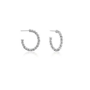 NWT The Christina Rope Twist Hoops has that urban vibe to it that will enhance y